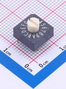 HAMR-16 H系列 微型旋转编码开关 插件,10x10mm 旋转编码器