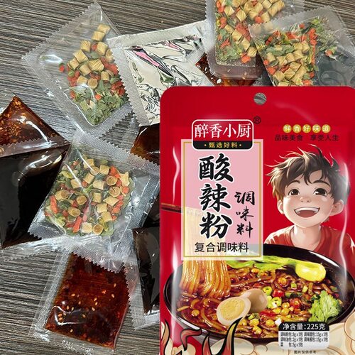 酸辣粉全套调料包米线秘制调味料