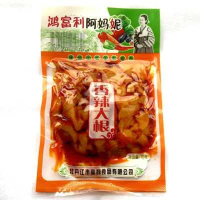 香辣萝卜干大根条朝鲜小咸菜