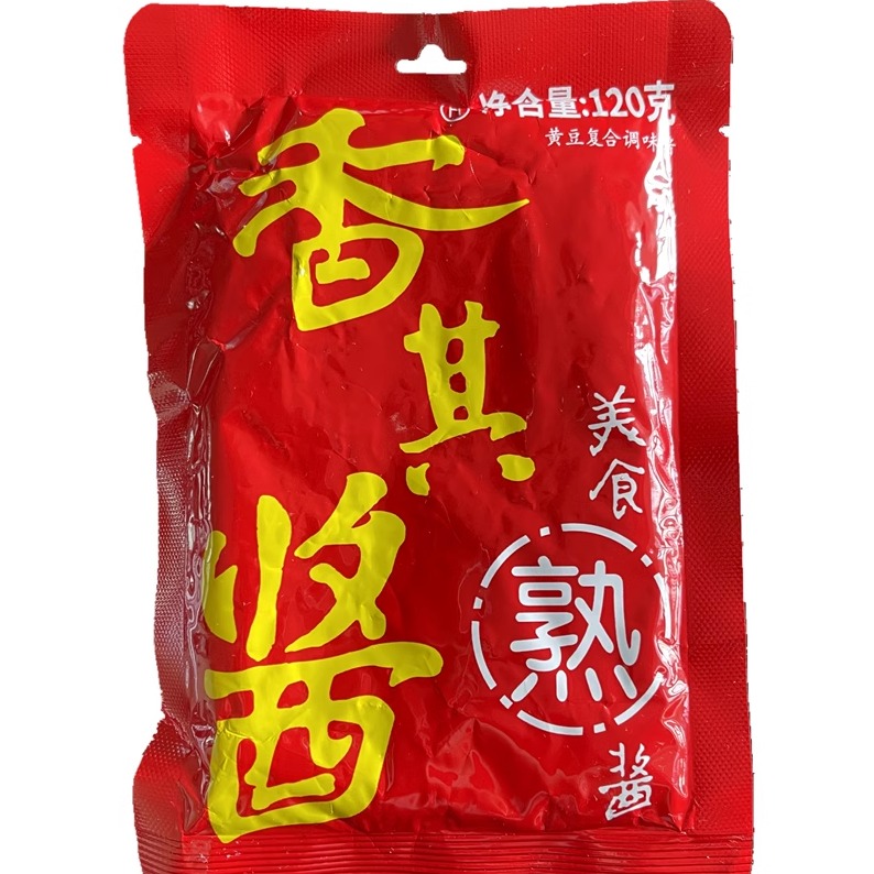 东北大酱哈尔滨香其酱熟酱开袋
