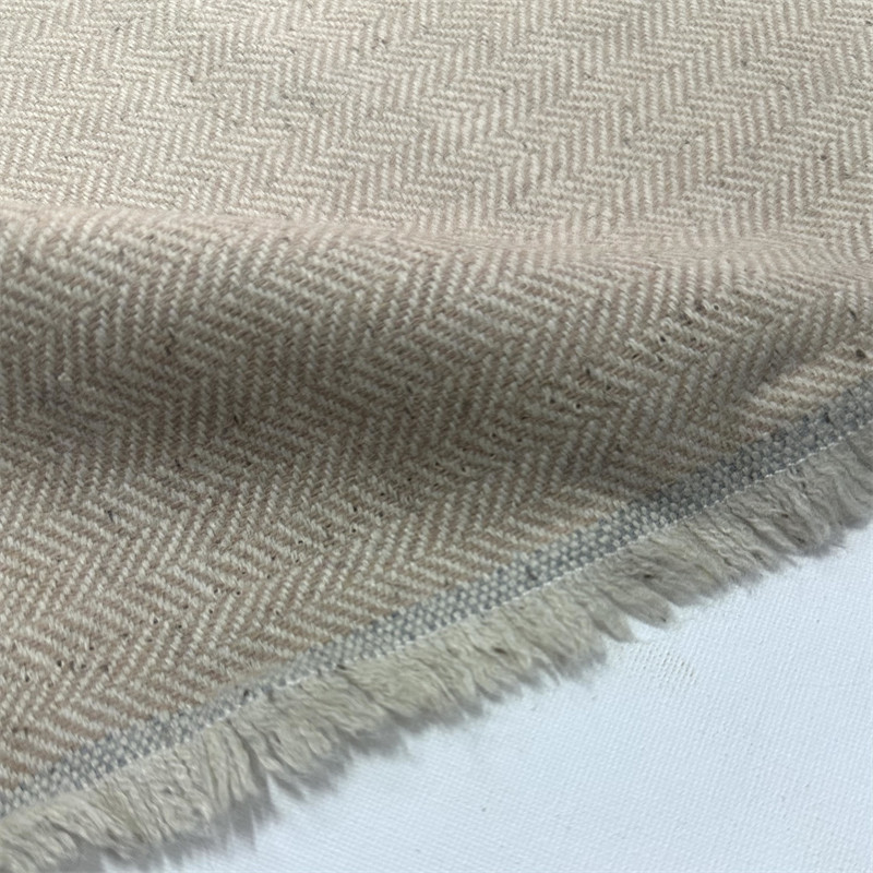 秋冬 细腻 米色人字纹羊毛混纺时装布料 西装外套套装半裙,居家布艺,海绵垫/布料/面料/手工diy,淘宝优惠券,粉丝福利购,淘宝优惠卷