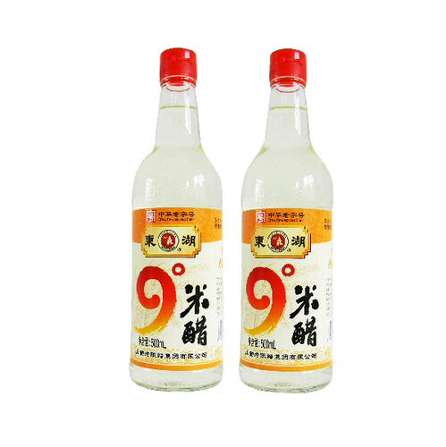 500ml/瓶9度米醋无添加剂东湖