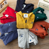 亲子 连帽拉链衫 出口zhuan柜高品质男童纯棉外套2026春秋款 儿童装