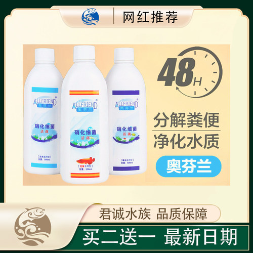 奥芬兰硝化细菌海水龙鱼锦鲤