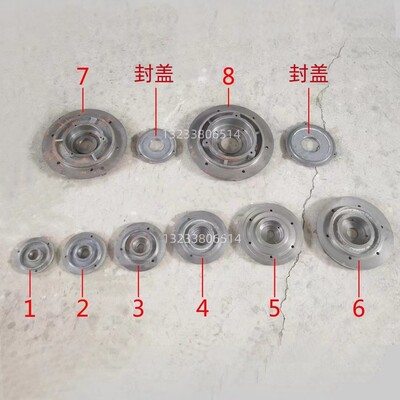 立式/卧式振动电机端盖油盖天腾