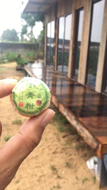 2016年柑批发新会日嗮小青柑28年宫廷珍藏普洱500克46个左右