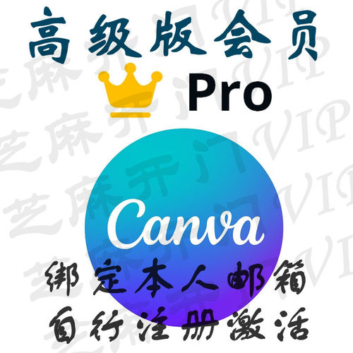 Canva Pro 可画会员 国际版 国内版 高级版 Canva Ai 模板素材