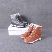 防水防滑女 加绒保暖厚底棉鞋 东北雪乡抗寒 20休闲户外雪地靴冬季