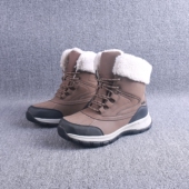 40户外真皮羊毛雪地靴防水防滑保暖大棉靴雪地棉鞋 北欧冬季 抗寒