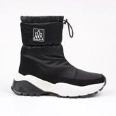 雪地靴防雪棉鞋 防滑保温保暖鞋 加绒女靴 出口俄罗斯女士百搭时尚