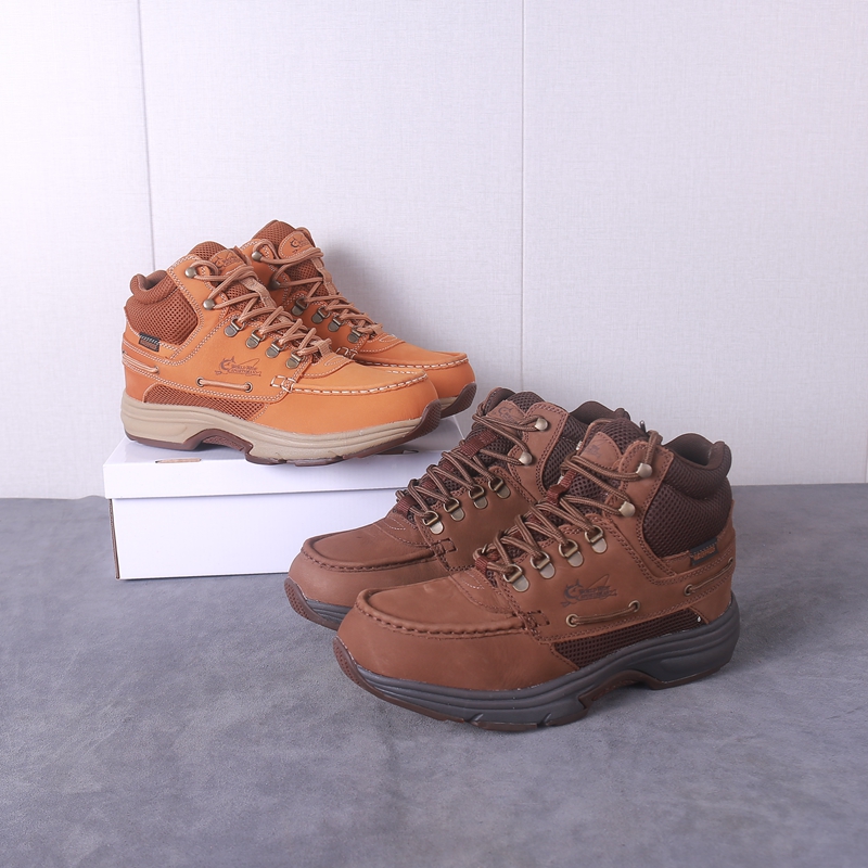 户外鞋防水真皮防滑