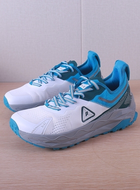 欧洲单4E宽楦厚底越野跑鞋网面透气跑山鞋减震防滑男子户外跑步鞋