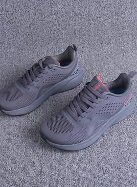 外贸原单4E宽楦轻便运动鞋超轻超透气跑步鞋旅游鞋厚底赤足鞋轻跑