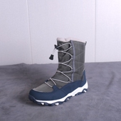 东北室外棉鞋 抗寒 40女士保暖防水防滑雪地靴高帮加棉户外运动鞋