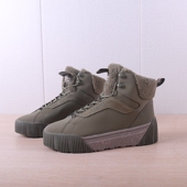 出口俄罗斯户外保暖雪地靴加毛加厚抗寒厚底中帮舒适女休闲运动鞋