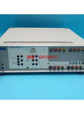 【议价】英国WAYNEKERR稳科WK3261A元件分析仪(通信单元