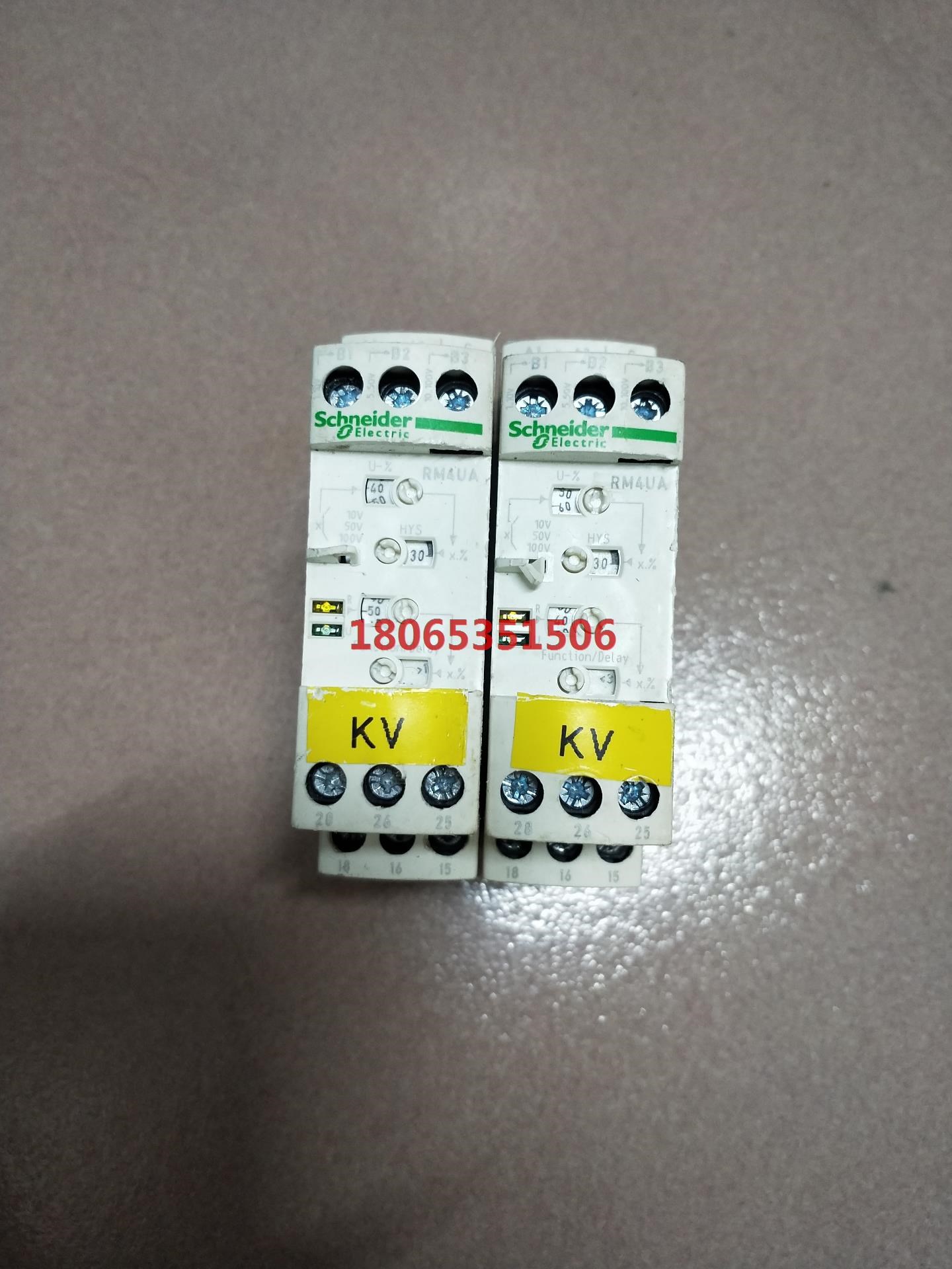 施耐德安全继电器RM4UA32MW货成色如图