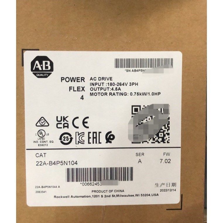 22A-B4P5N104 罗克韦尔现货 议价