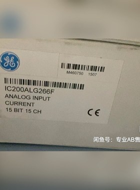 GE现货 IC200ALG266 剩2个 议价