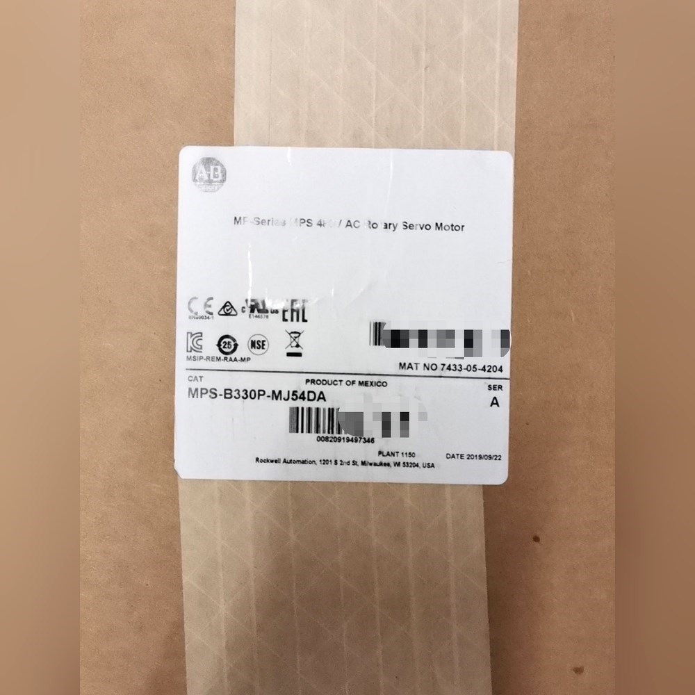 MPS-A330P-SJ52DA AB 原装伺服电机 现 议价