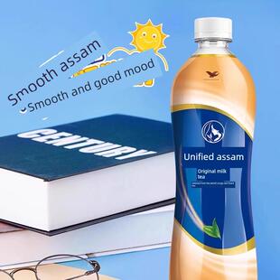 热销统一阿萨姆红茶经典原味500Ml/瓶即饮奶茶精选大叶红茶饮料