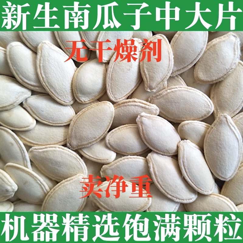 2-5斤新货内蒙特产原味中大片南瓜子散装生