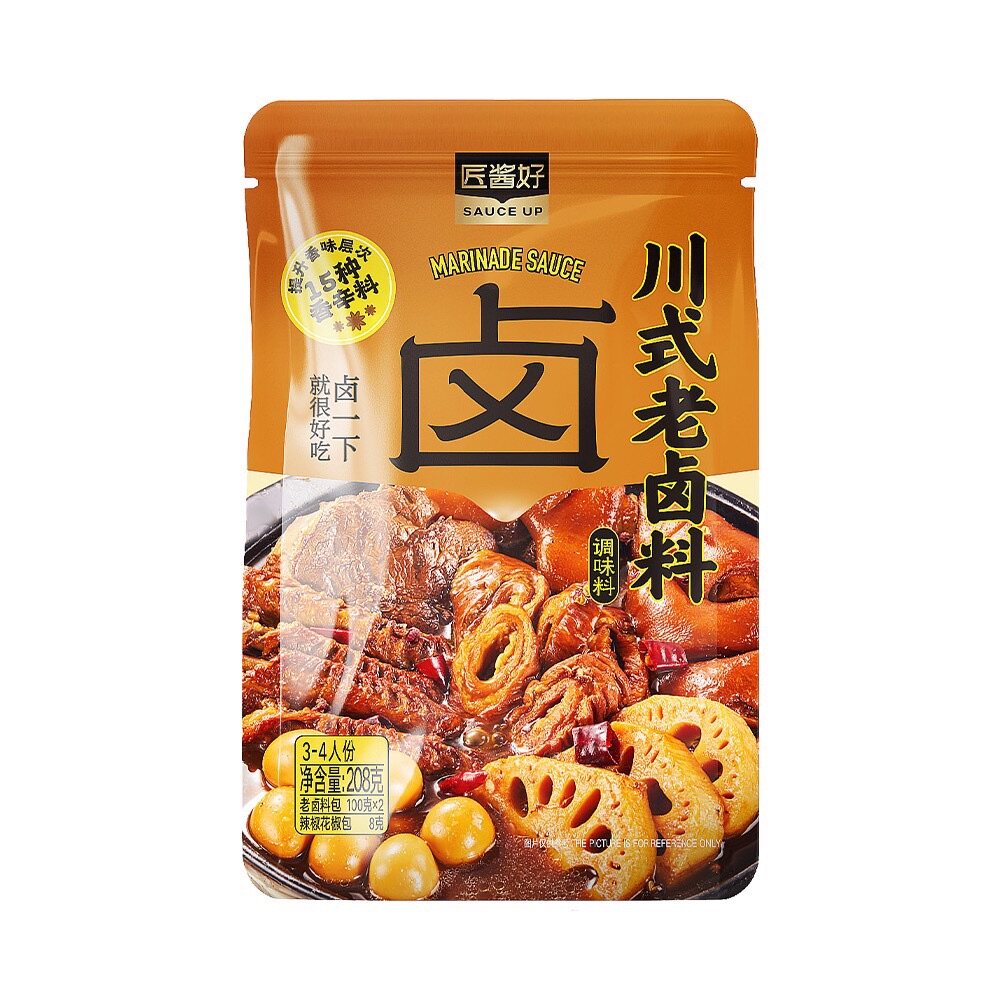 卤肉酱汁盒马鲜生匠酱好醇香川式老卤料潮汕风味卤水汁炖卤料卤肉