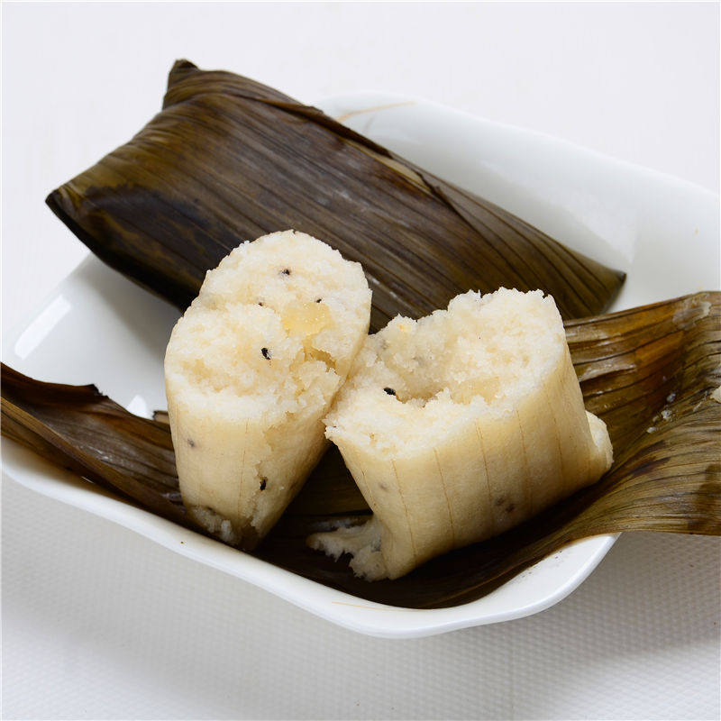 新货四川乐山峨眉山特产传统糕点绿叶猪油冻粑泡米枕头发糕 糕富