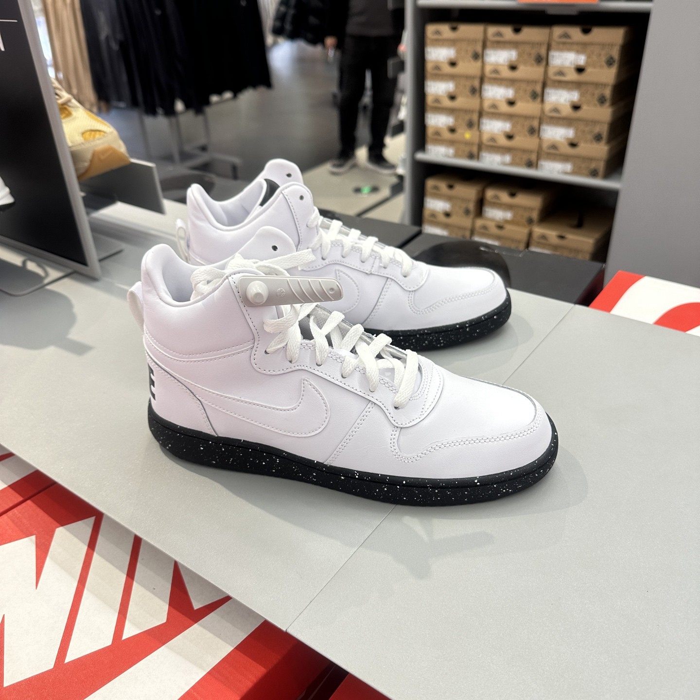 Nike/耐克 COURT BOROUGH中帮男士系带休闲鞋防滑耐磨916759-100,运动鞋new,板鞋,淘宝优惠券,粉丝福利购,淘宝优惠卷