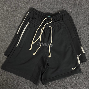 Nike/耐克 男女针织休闲运动短裤夏季透气抽绳五分裤FZ0217