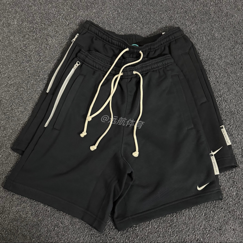 Nike/耐克 男女针织休闲运动短裤夏季透气抽绳五分裤FZ0217