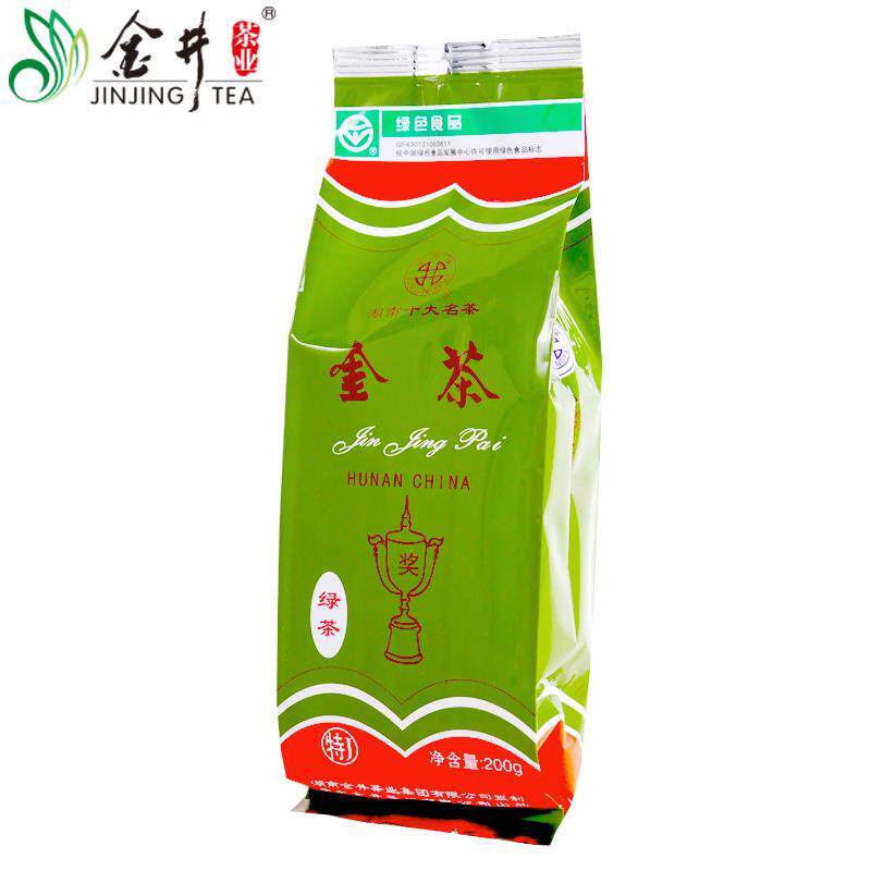 新货  新茶 湖南金井名茶 金井牌金茶200g原 绿茶特级 办公