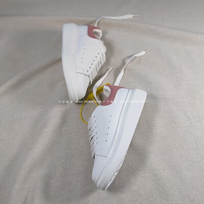 纯原！后尾粉~青春减龄真皮增高复古经典搭配休闲小脏鞋小白鞋 女