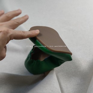 还舒适清新减龄更显活泼显瘦收脚绿色平跟真皮芭蕾鞋 纯原 比球鞋