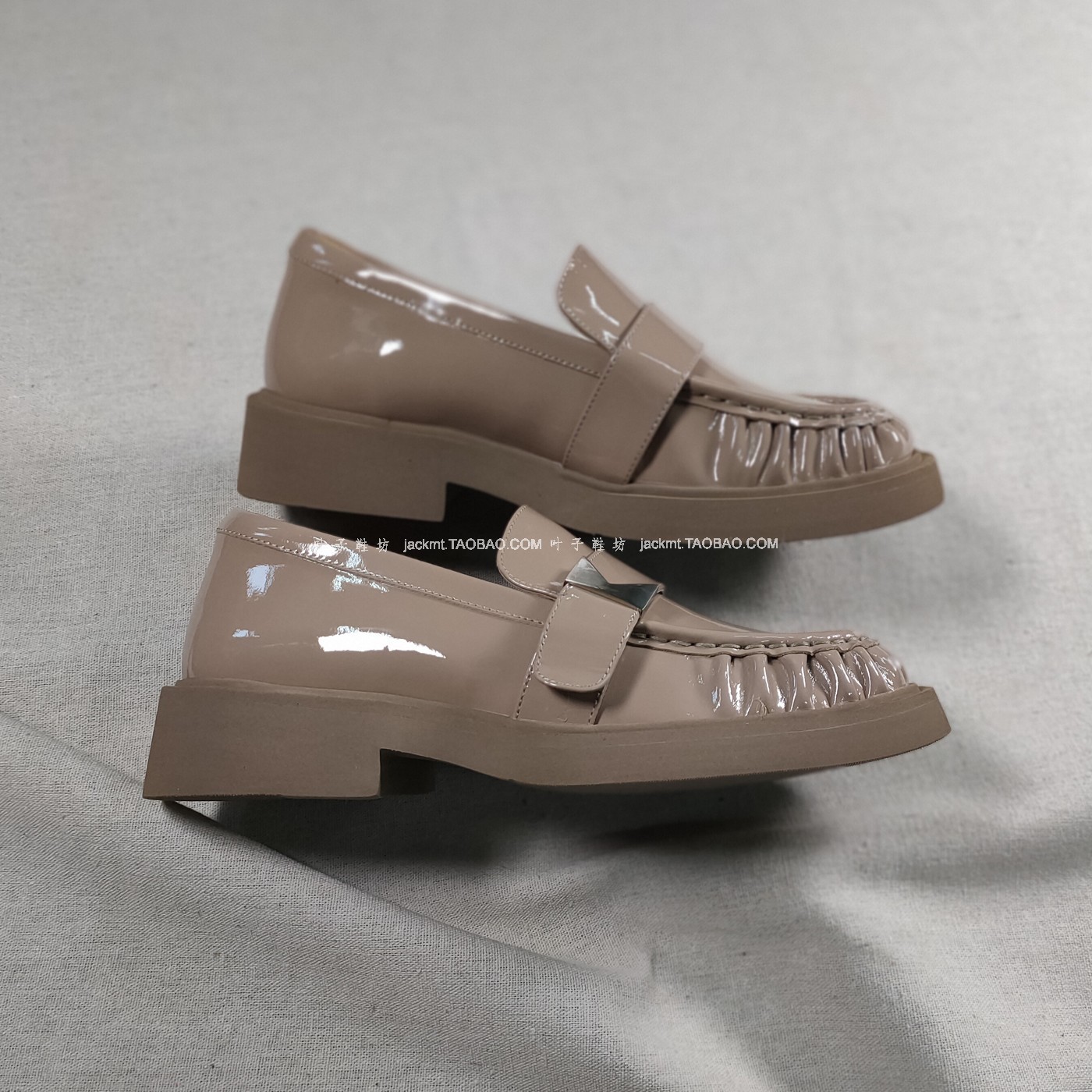 仅3对~纯原！不撞版的美~法式英伦范 轻便柔软牛皮乐福鞋学院风女