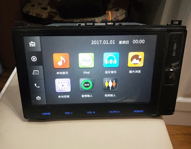 17改款18改款卡罗拉雷凌原厂1.2T双擎185T高配DA互联屏8寸无CD机