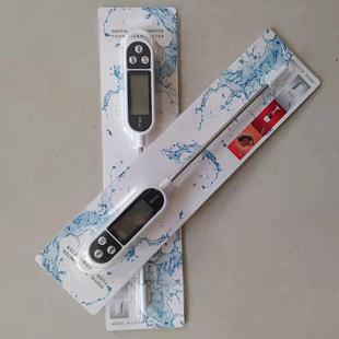 电子食品温度计数显电子测温计不锈钢探针油温电子烧烤计
