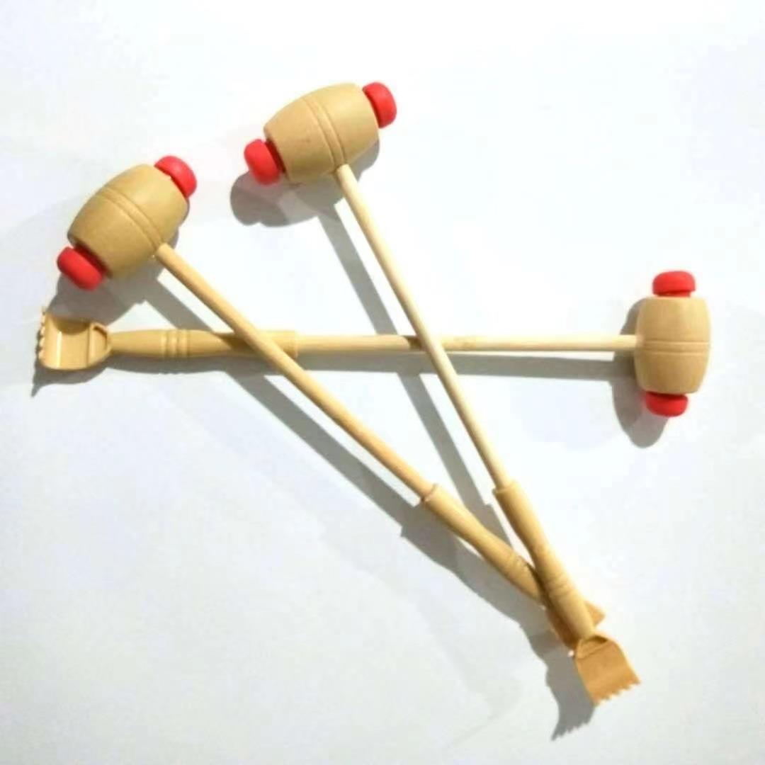 一两个不求人竹制痒痒挠抓背抓痒神器挠痒耙塑料捶背器按摩敲打锤
