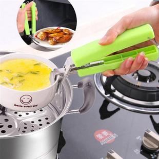 家用提盘器蒸菜夹盘防滑防烫夹子食品不锈钢防烫夹取碗夹厨房神器