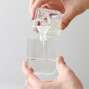 器粉剂大号厨房用品装 漏斗塑料小号家用迷你大口径液体分装 油漏斗