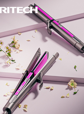 110V三合一卷发棒直发夹板负离子护发卷发器大卷波浪玉米齿蓬松夹