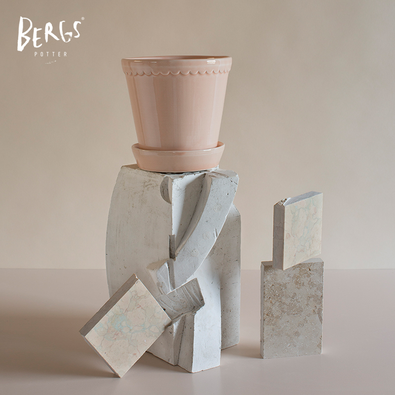 Bergs Potter 赫莲娜釉面系列 宝格仕 丹麦设计正品 室内绿植花盆 鲜花速递/花卉仿真/绿植园艺 花盆 原图主图