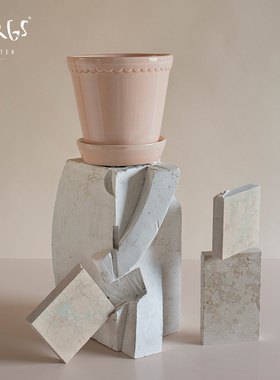 Bergs Potter 赫莲娜釉面系列 宝格仕 丹麦设计正品 室内绿植花盆