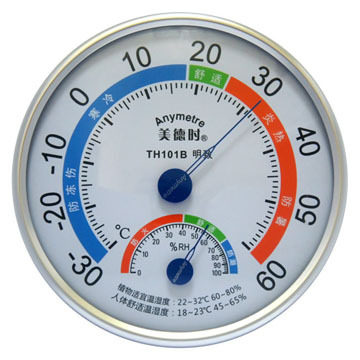 室内家用温湿度计美德时