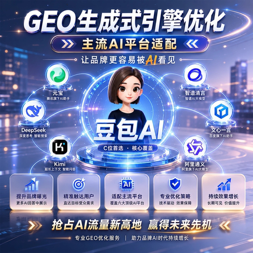 企业GEO优化系统代运营优化ai搜索排名优化豆包元宝千问deepseek