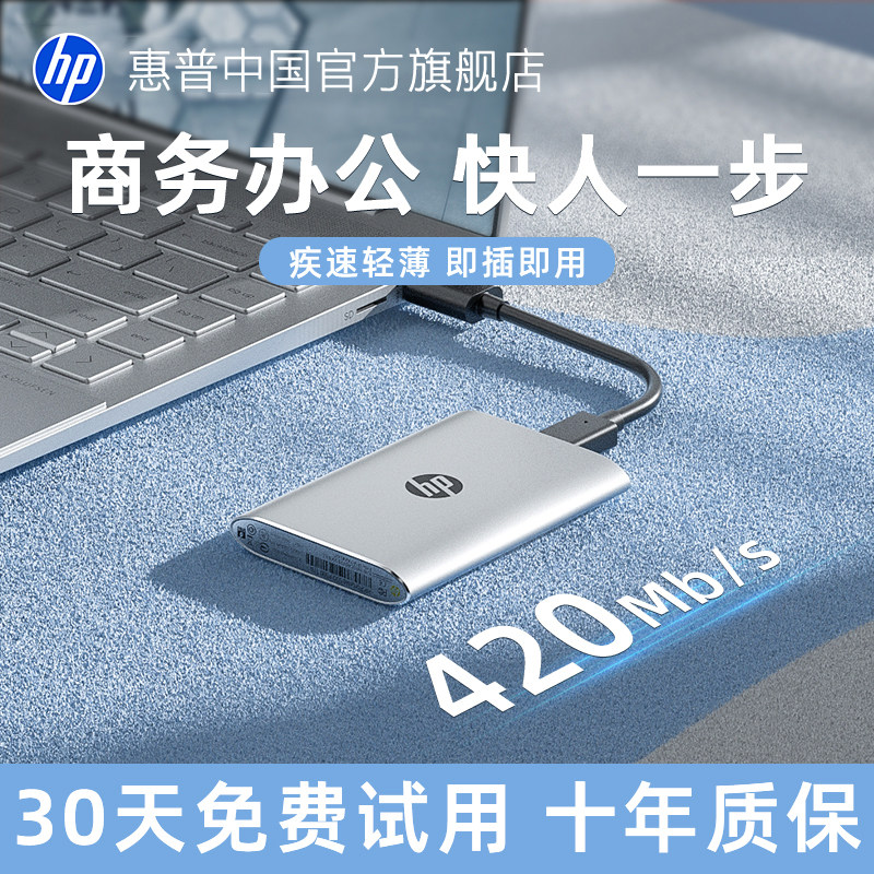 惠普商务1TB移动固态硬盘手机图片
