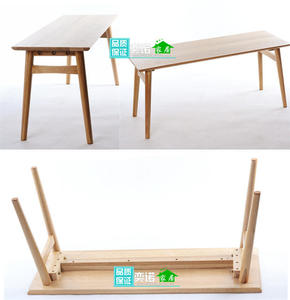 新床尾长凳卧室欧式家长用餐厅长凳长板凳长条换鞋凳子橡木实木环