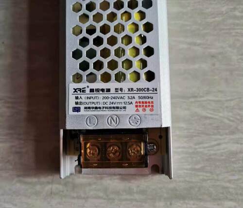 华鑫电子鑫锐电源XR-300CB-24输入200-240VAC 输出24V12.5A300W