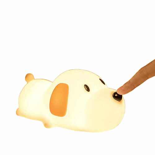 热销小夜灯儿童睡眠充电式婴儿喂奶柔光卧室床头拍拍伴睡台灯