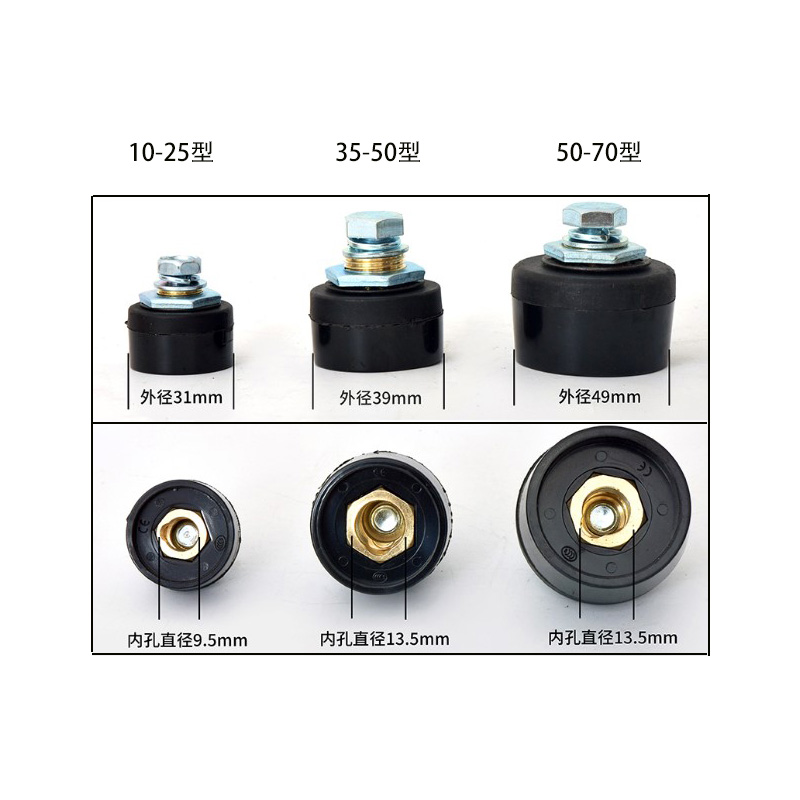 热销dkj35-50电焊机接头DKJ10-25焊机快速接头200电焊机400插头50